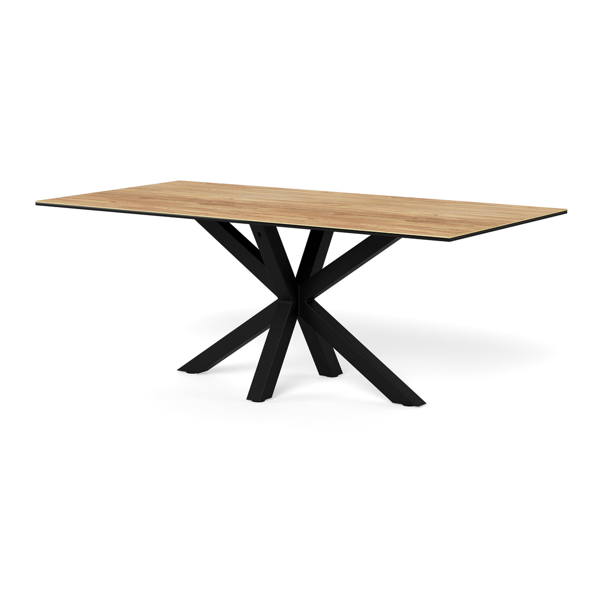 Spisebord i industriel stil | Oryss Classic Sort 200x76