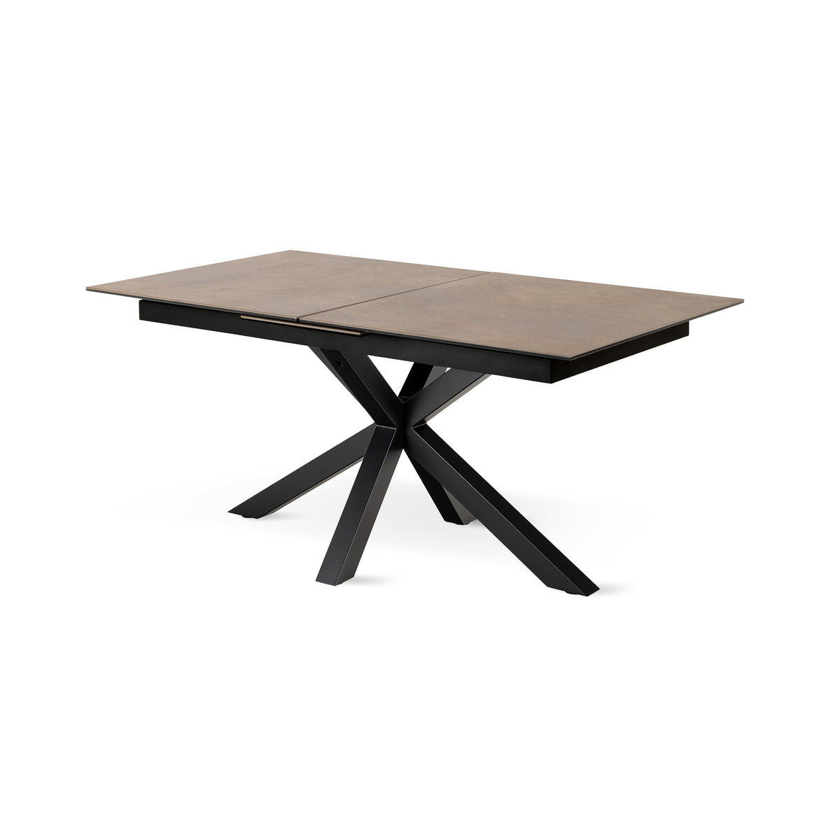 Udtræksbord 168-210x76 i moderne stil | Lorrins, varm taupe