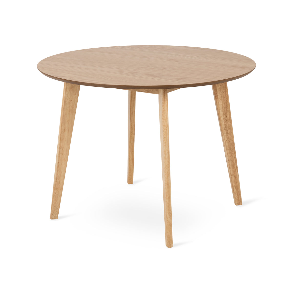 Rund spisebord 105x76 i skandinavisk stil | Krel, lys eg