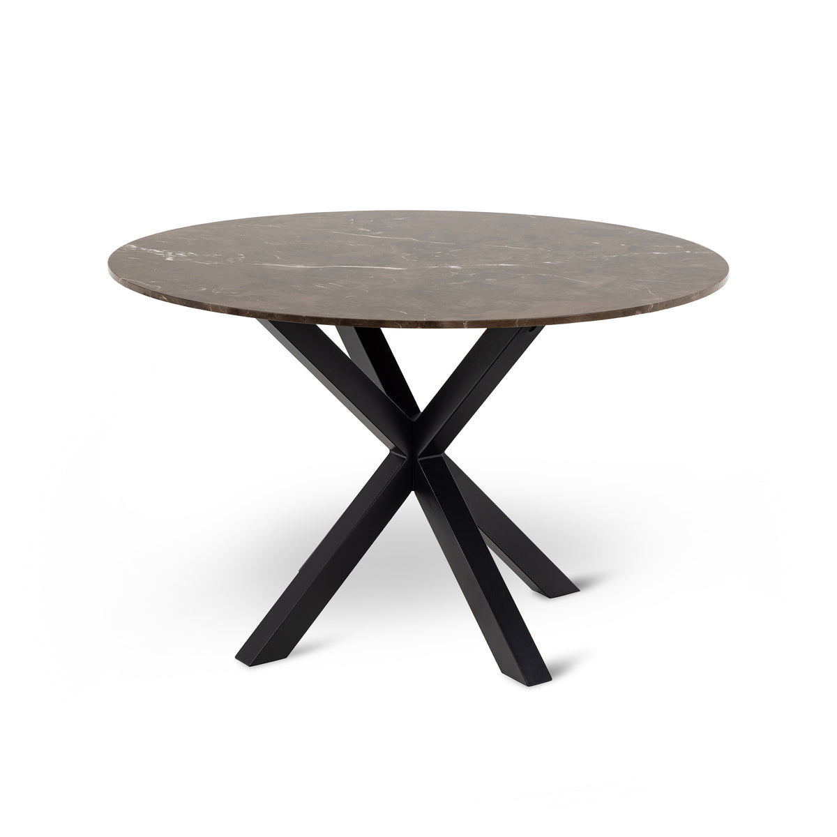 Morial rundbord 120x76 til spisestuen i elegant stil – set fra siden | Pillovely