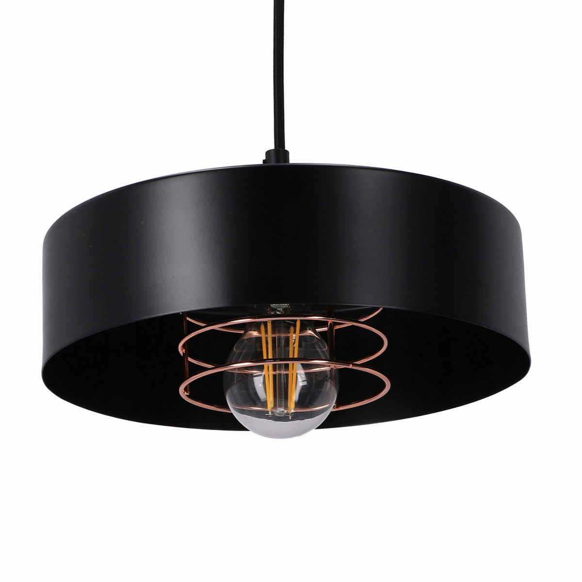 Lampa Spirra wisząca 3-punktowa w stylu industrialnym – zdjęcie 2