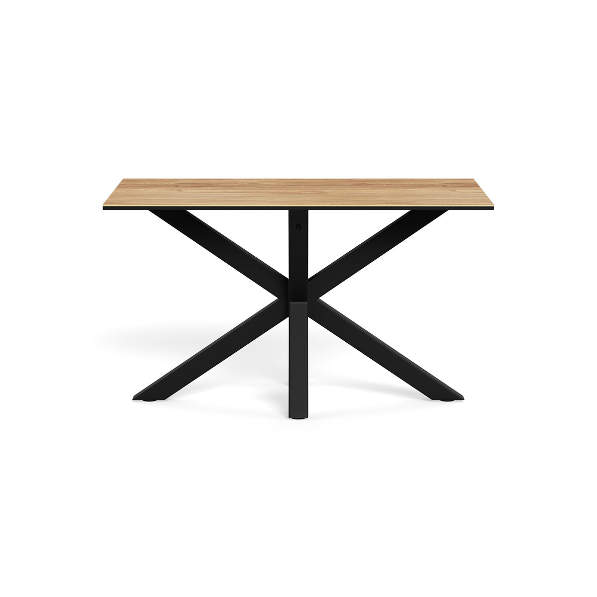 Oryss Classic-spisebord i industriel stil – set forfra