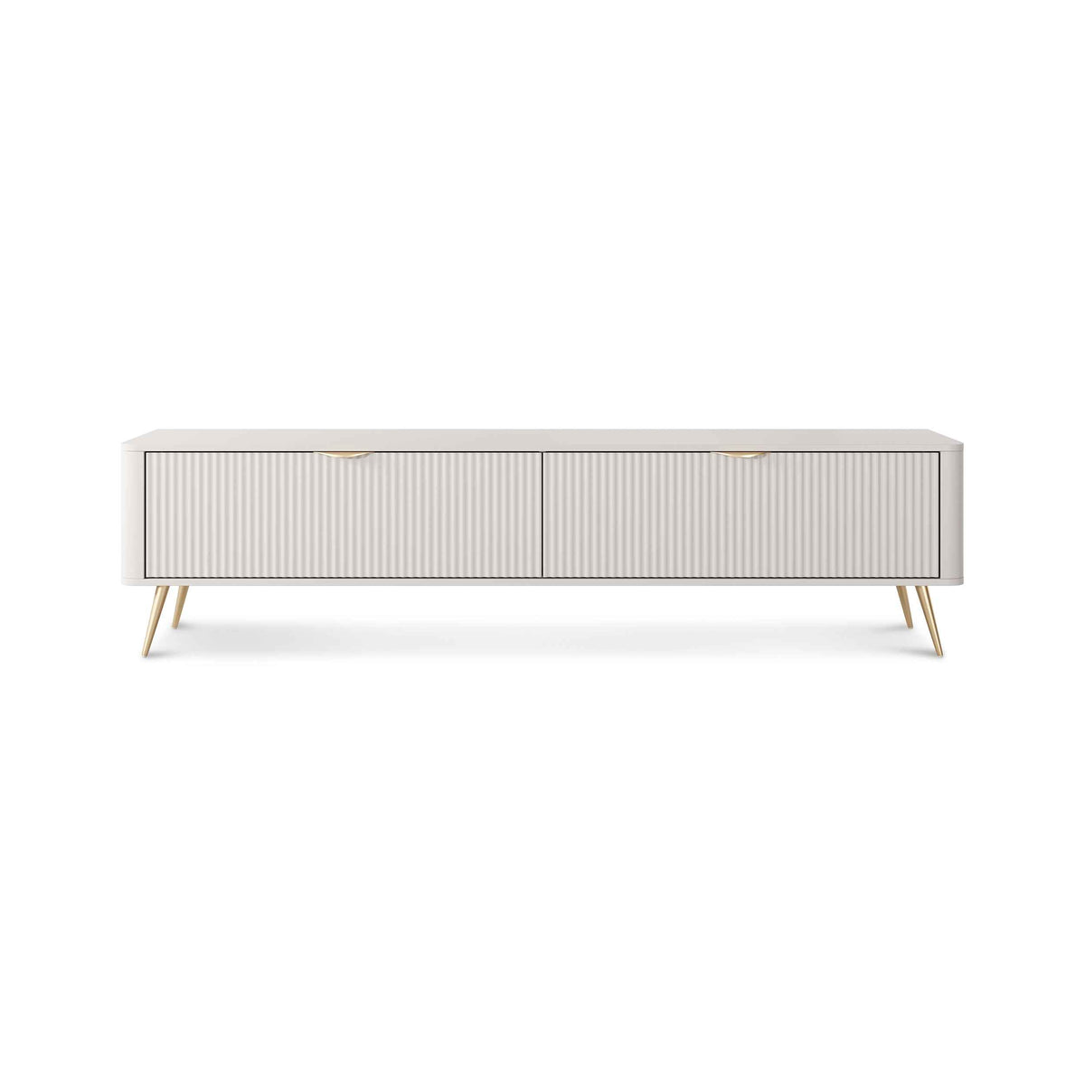 Laanti TV-bord 200x51 i moderne stil – set forfra