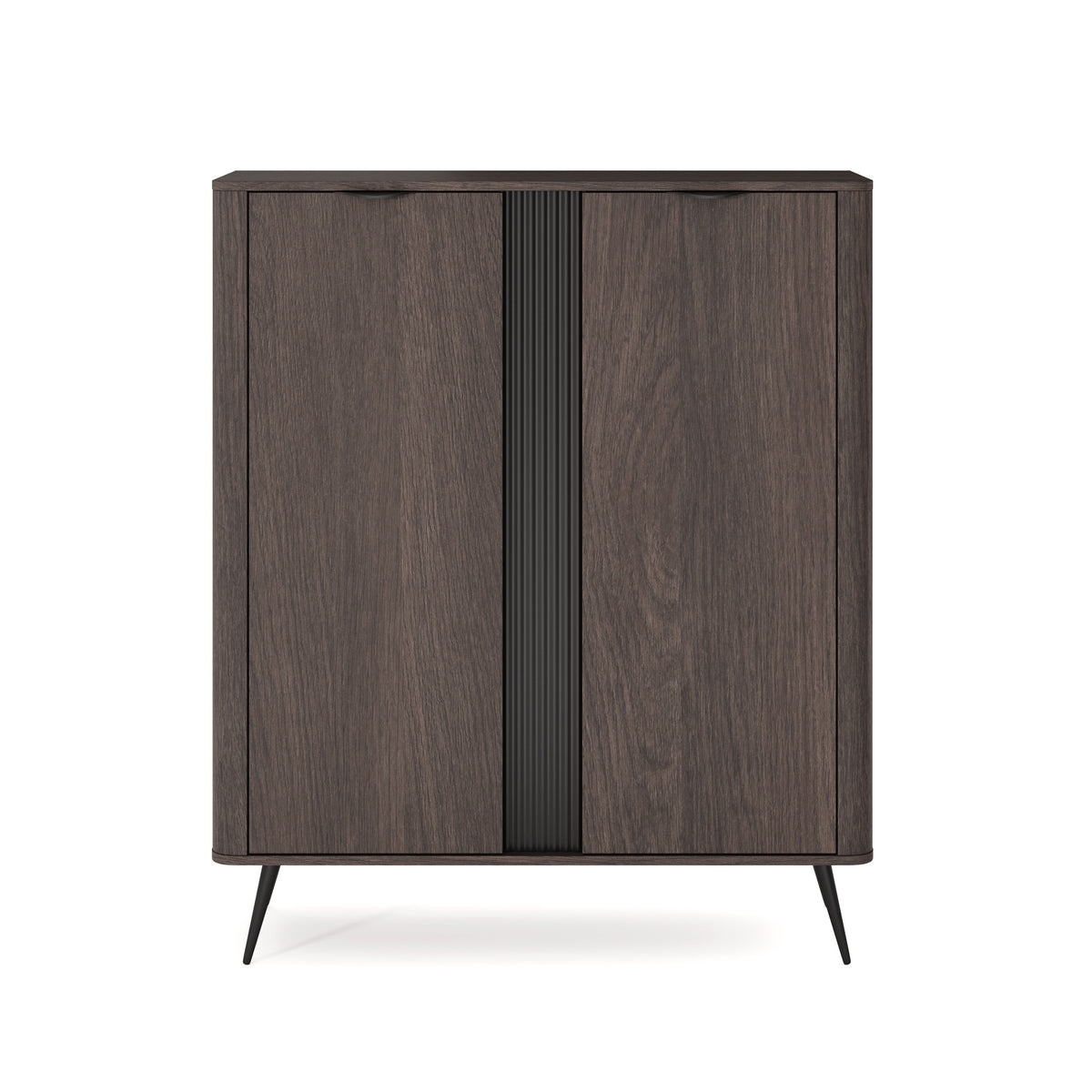 Høj kommode med 2 låger, 113 x 134, i soft loft-stil | Velia