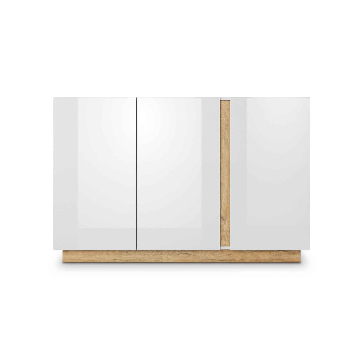 Armelia-kommode med låger, 138 x 91, i moderne stil – set forfra