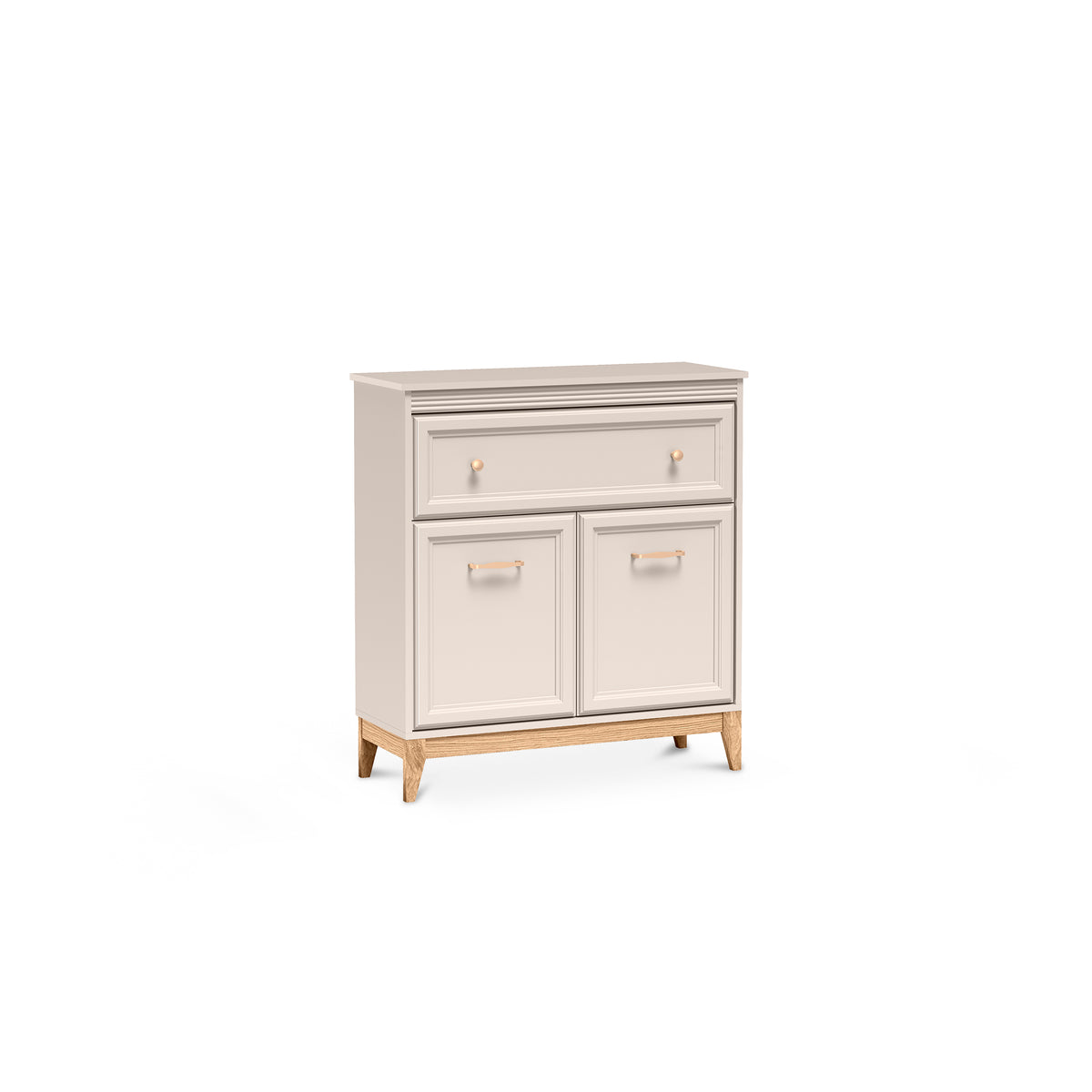Komoda Serena 92x100 do przedpokoju w stylu klasycznym – widok pod kątem | Pillovely