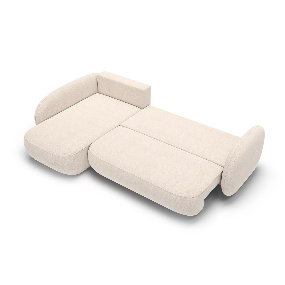 Olemo-hjørnesofa med sovefunktion, 123 x 250, i stilretningen »organic modern« – billede 7