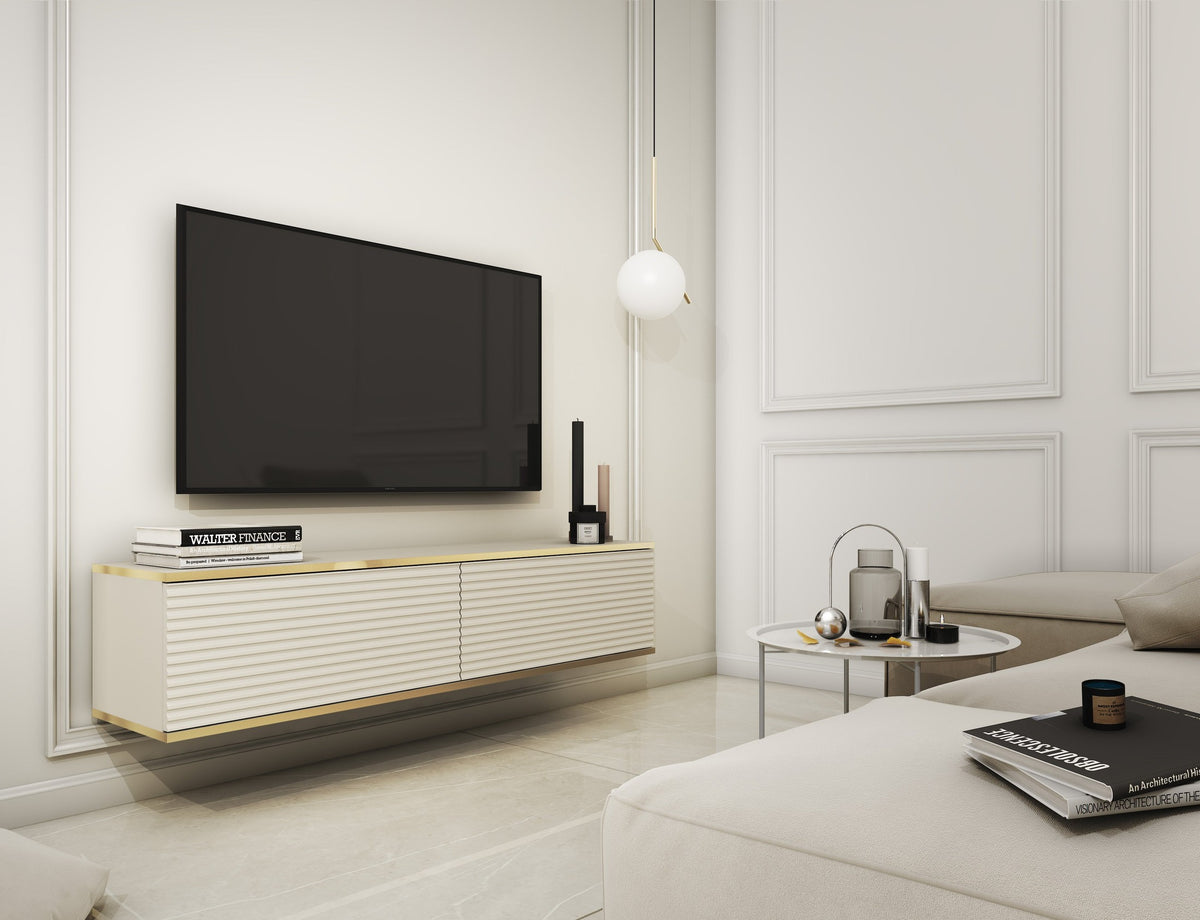 Meva TV-bord 135x30 i moderne stil – billede 6