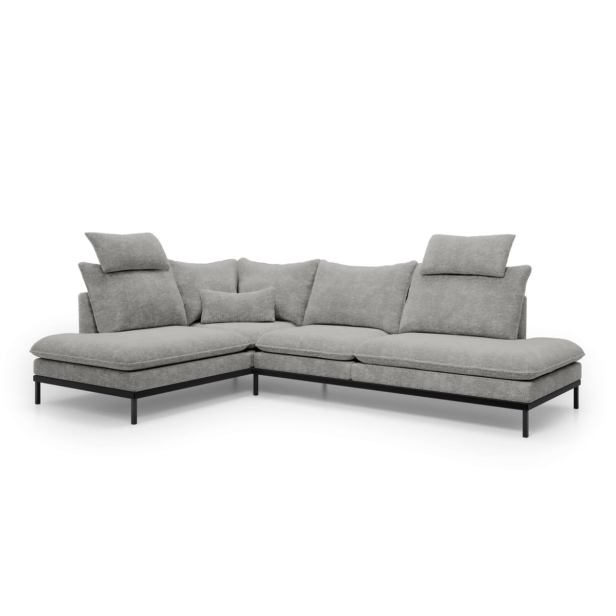Leafy Premium hjørnesofa til 4 personer 293×198 cm i elegant stil – set fra siden, højre side | Pillovely