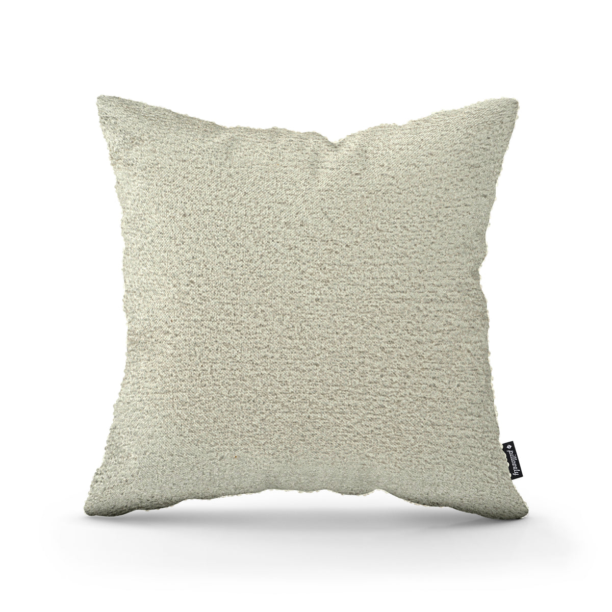 Poduszka dekoracyjna 45×45 cm w stylu scandi i japandi, tkanina Coral | Baranek Lniany Beż (CORAL 15)