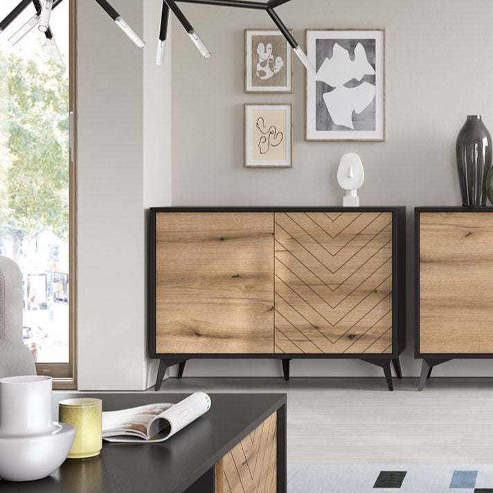 Nirwana-vitrineskab med glasfronter, 54 x 178 cm, i moderne stil – billede 4