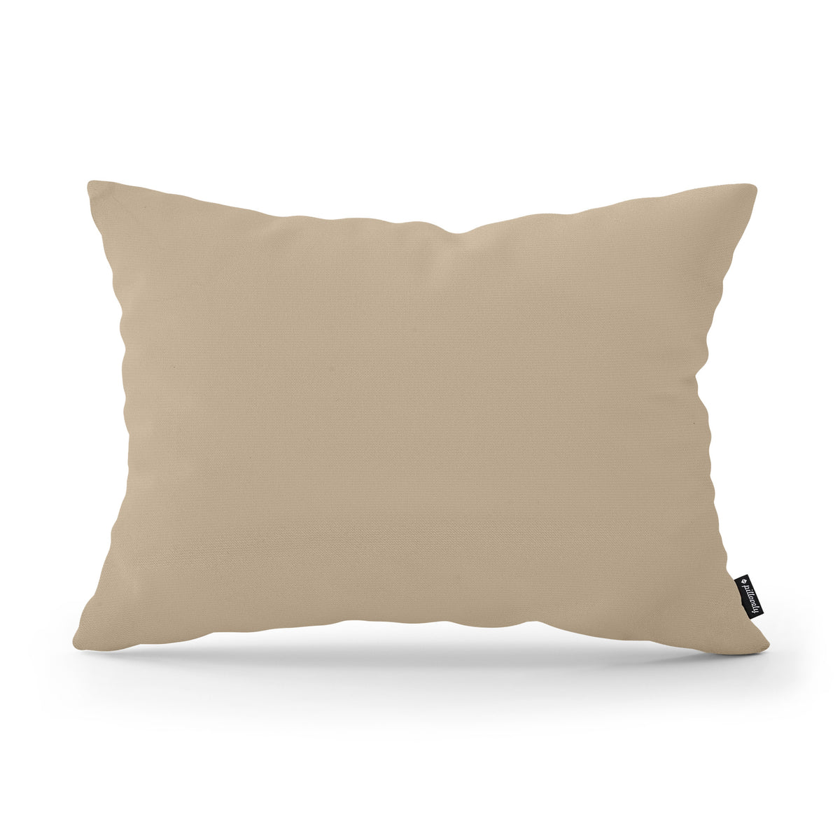 Poduszka dekoracyjna 40×55 cm w stylu modern i scandi, tkanina Kronos | Gładka Piaskowy Len (KRONOS 35)