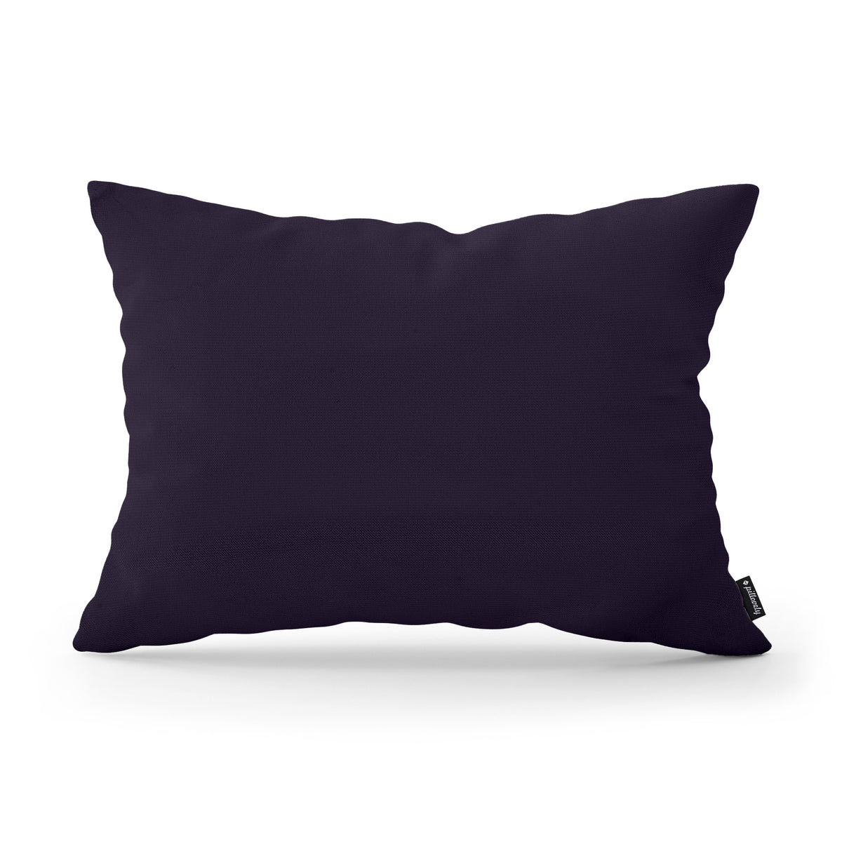 Poduszka dekoracyjna 40×55 cm w stylu modern i scandi, tkanina Kronos | Gładka Ciemna Purpura (KRONOS 37)