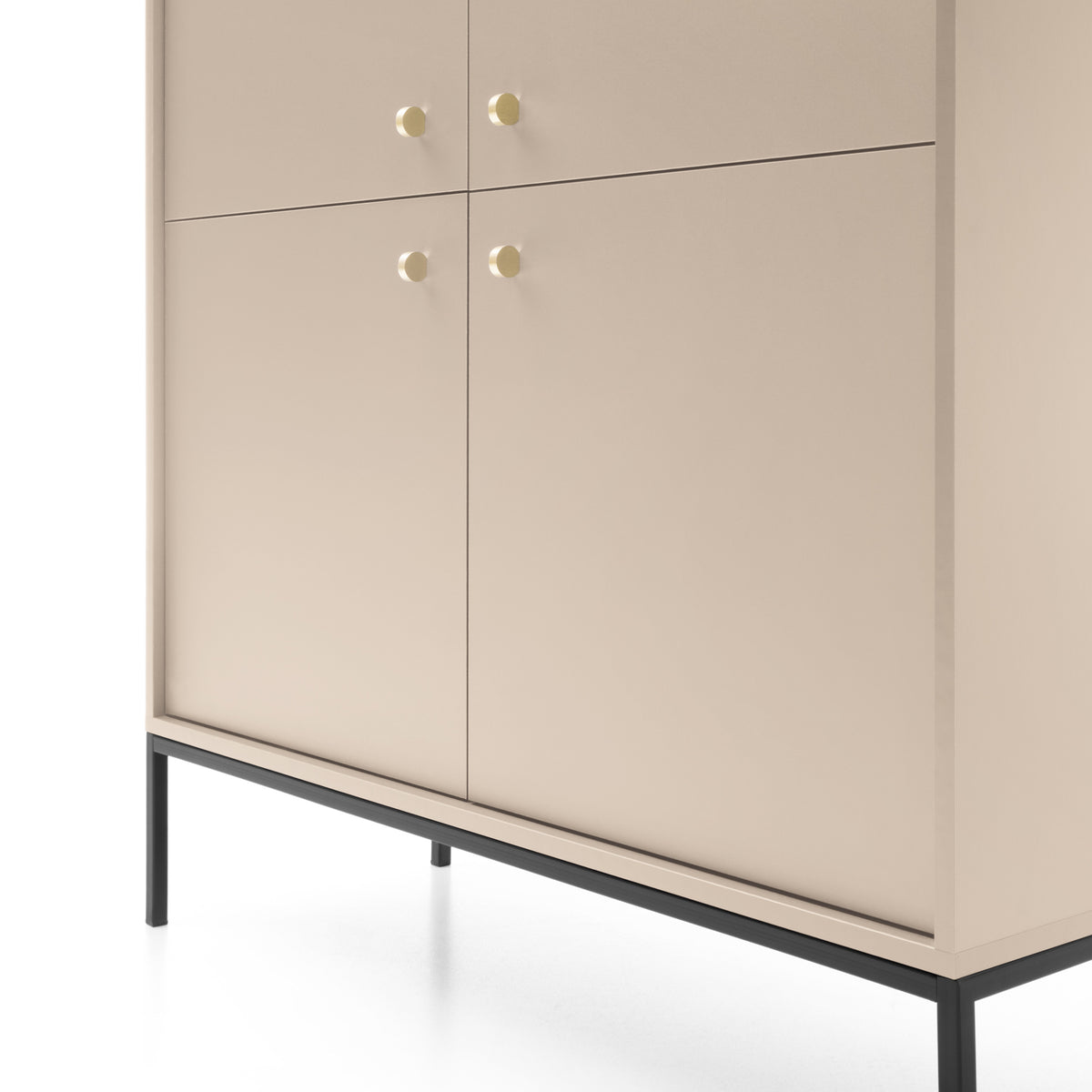 Kviat-kommode 104x126 i vintage-stil – billede 6