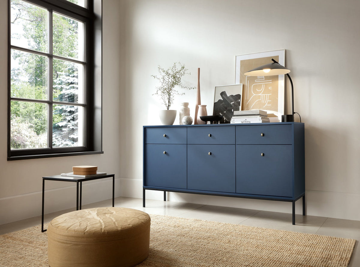 Kviat-kommode 154x84 i vintage-stil – i indretning