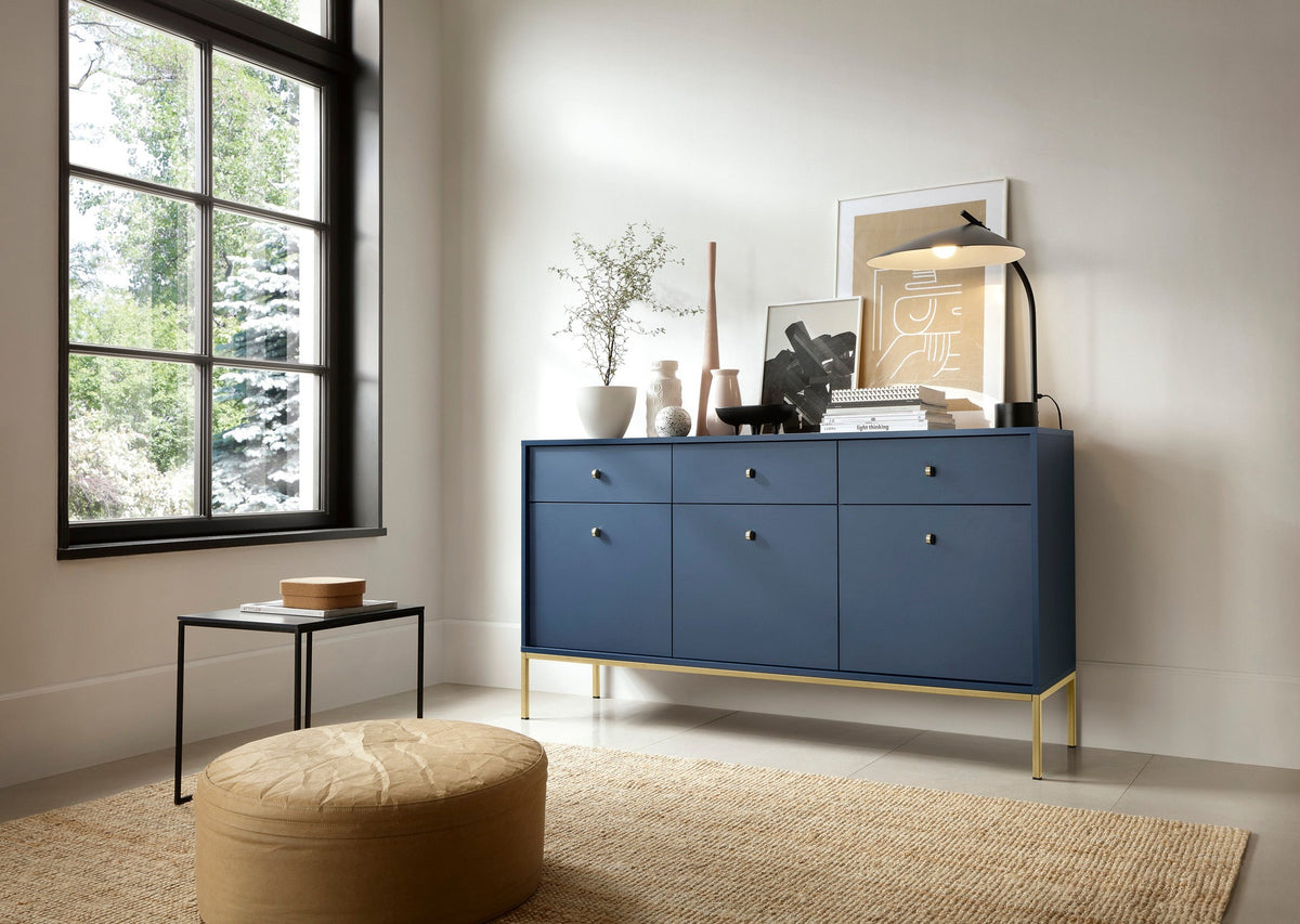 Kviat-kommode 154x84 i vintage-stil – i indretning