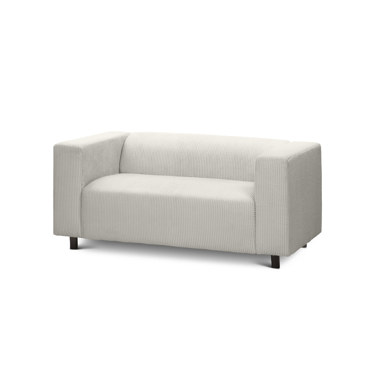 2-personers sofa, 151 cm | July Lin Creme (POSO 100)