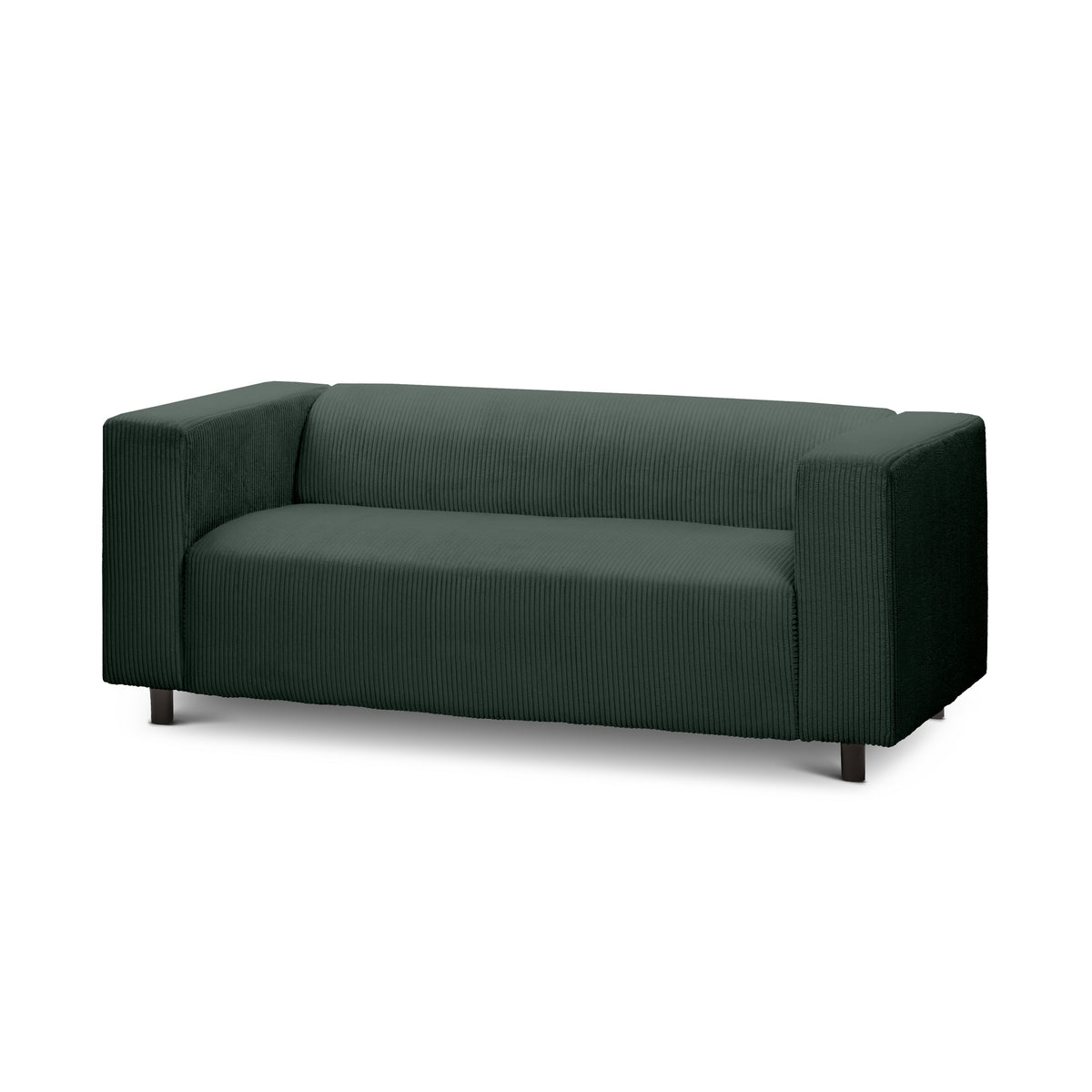 3-personers sofa, 175 cm | July Skovgrøn (POSO 14)