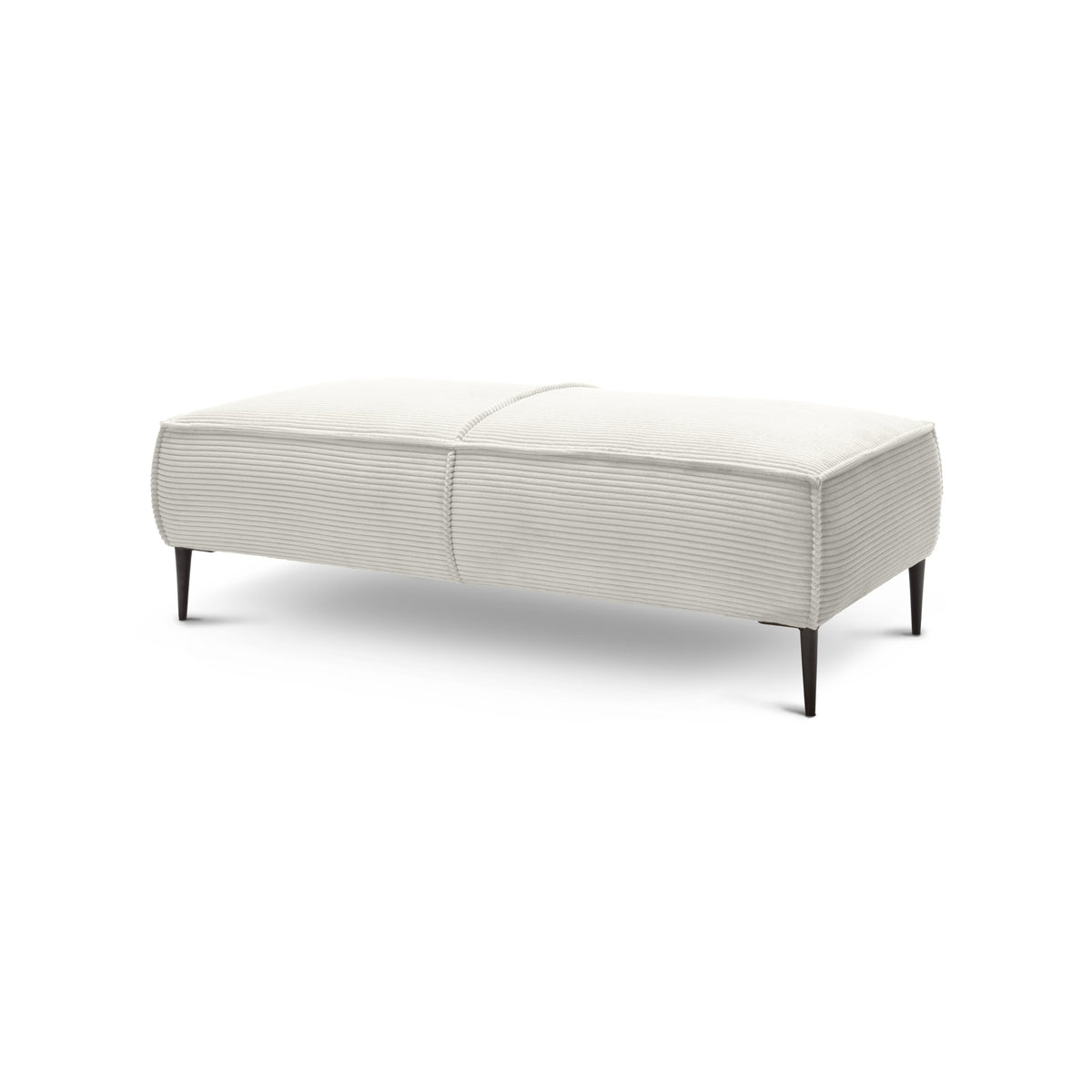 Puf 140 cm til stuen i moderne stil | May Porcelænbeige (POSO 38)