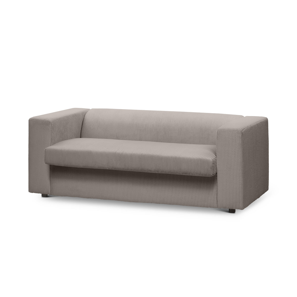 Sofa 2-osobowa z funkcją spania 174 cm | July Champagne-grå (POSO 03)