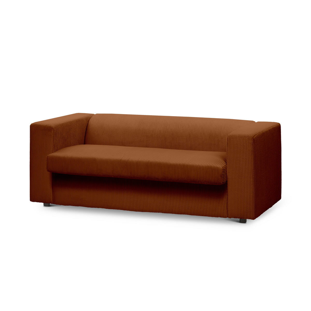 Sofa 2-osobowa z funkcją spania 174 cm | July Mahogni (POSO 40)