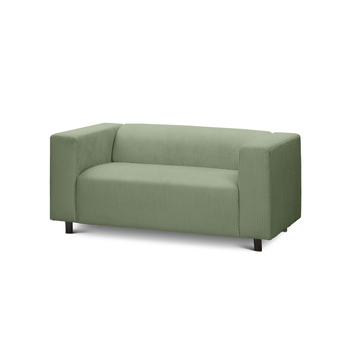 2-personers sofa, 151 cm | July Grågrøn (POSO 47)
