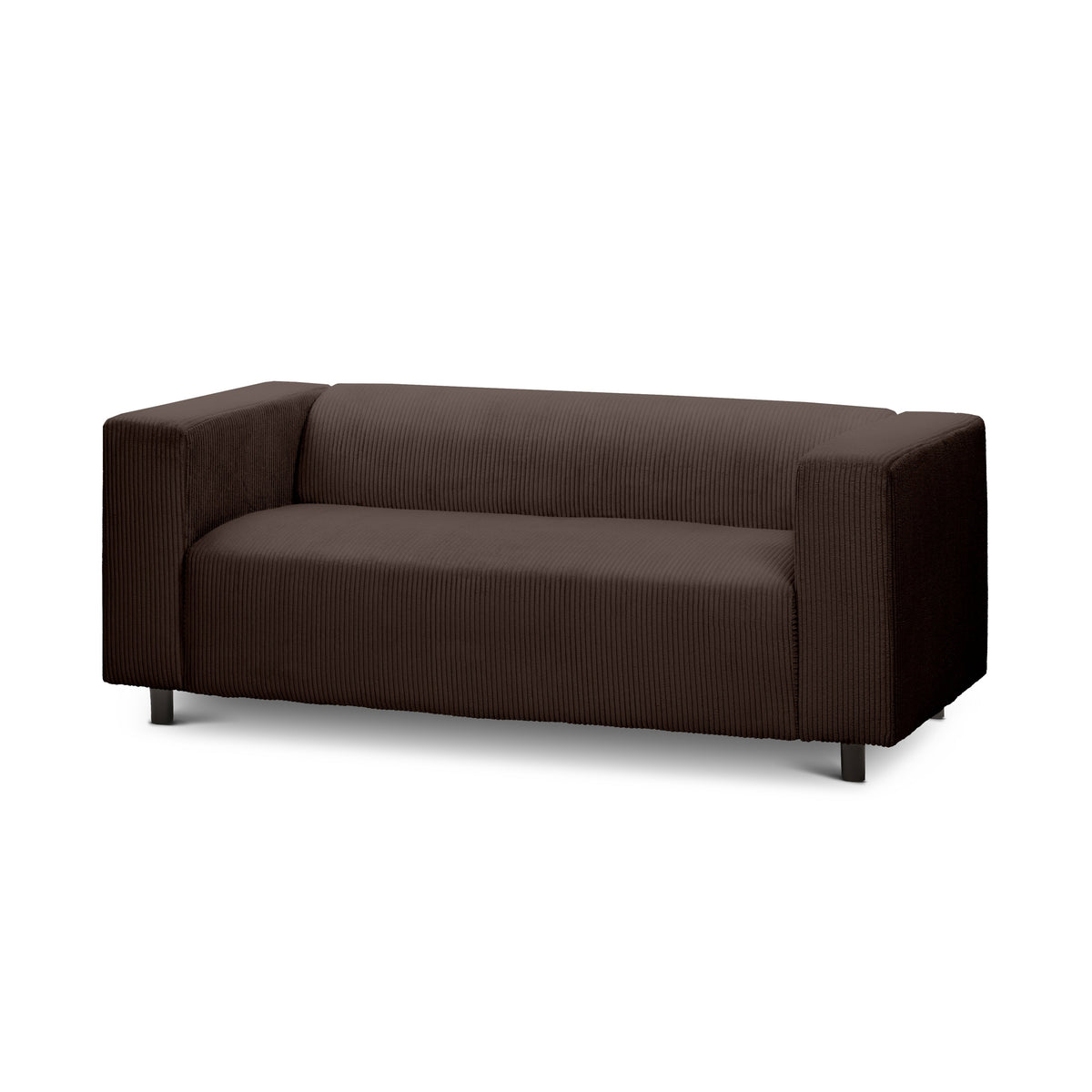 3-personers sofa, 175 cm | July Mørk Valnød (POSO 06)