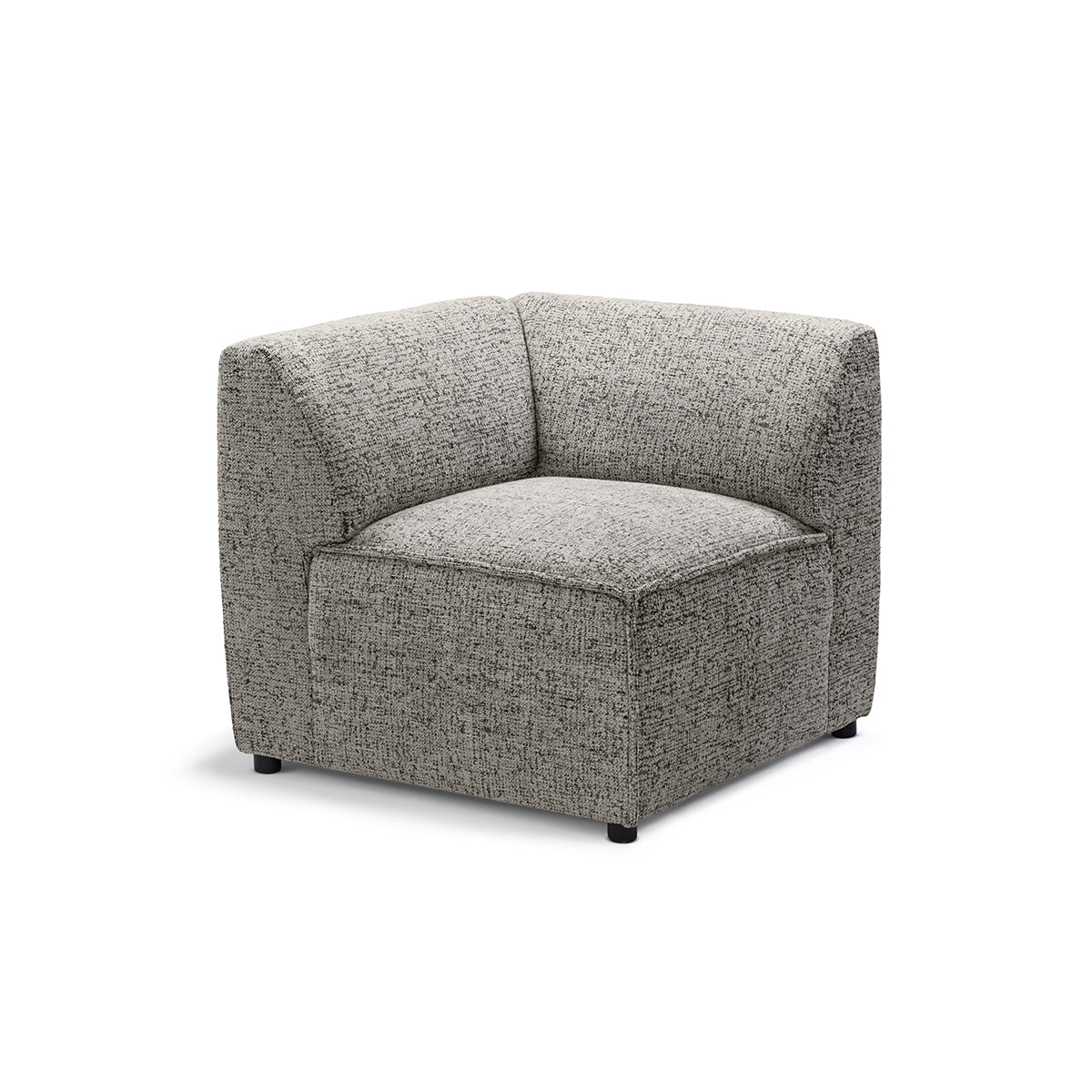 Sofa modułowa BRICK Moduł M Prawo Zgaszony Beż (BELLA 55)