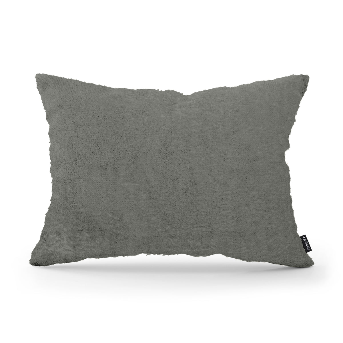 Poduszka dekoracyjna 40x55 cm w stylu glamour | Plusz Popielista Zieleń (SORRISO 02)