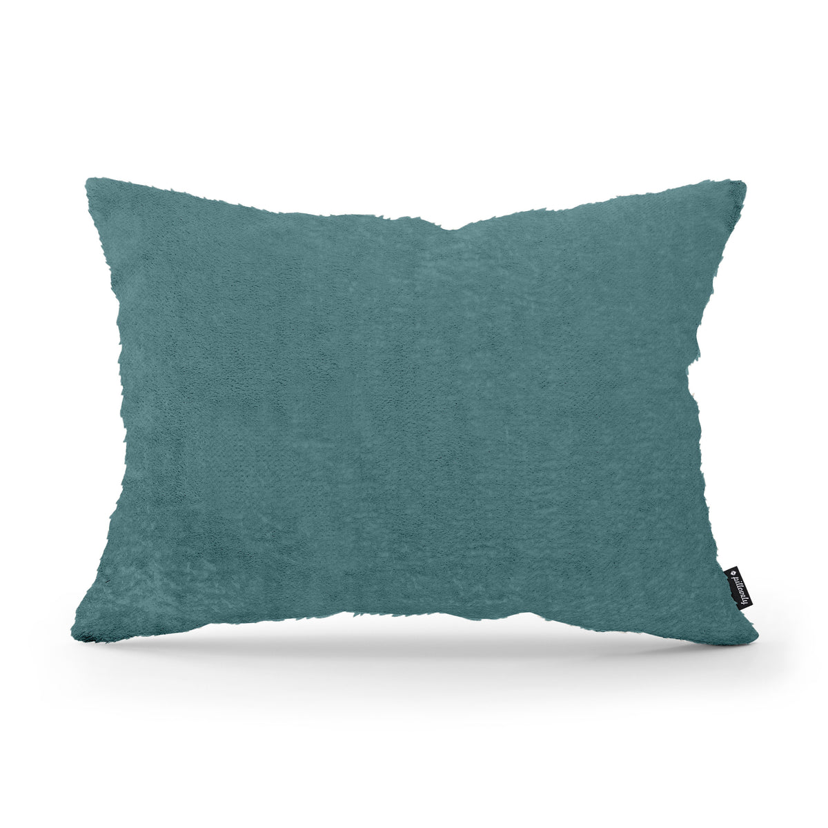 Poduszka dekoracyjna 40x55 cm w stylu glamour | Plusz Morska Patyna (SORRISO 17)