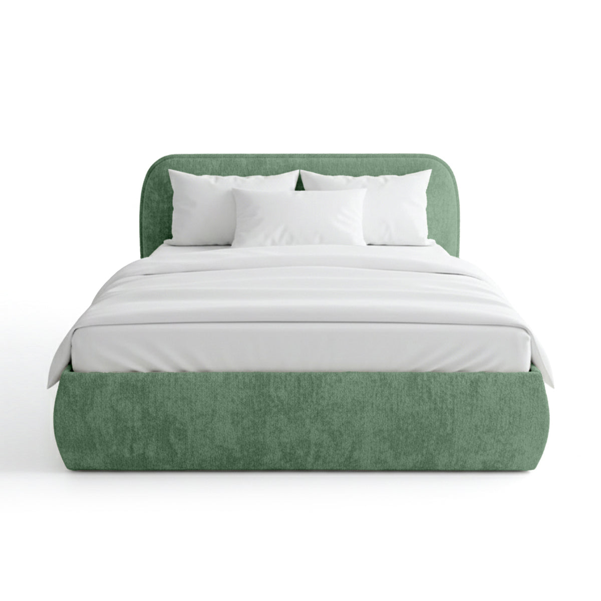 Łóżko tapicerowane Eterial z pojemnikiem w stylu soft modern – zdjęcie 30