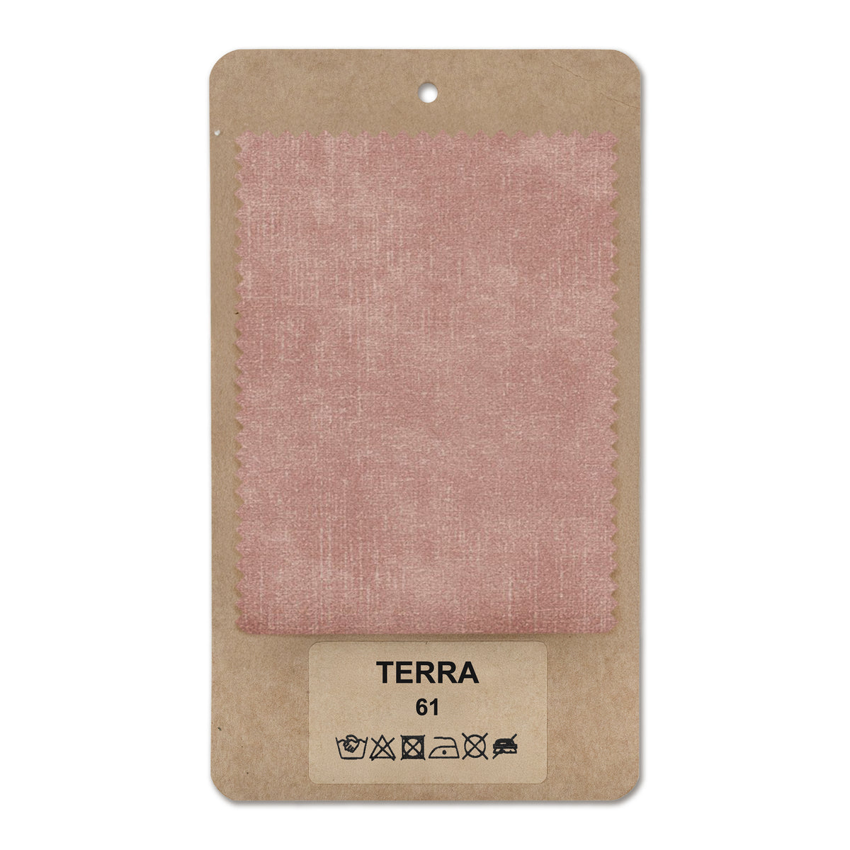 Próbnik tkanin TERRA Pudrowa Róża (TERRA 61)