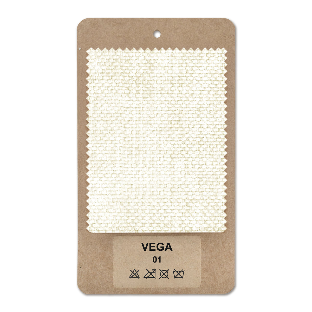 Próbnik tkanin VEGA Świetlista Biel (VEGA 01)
