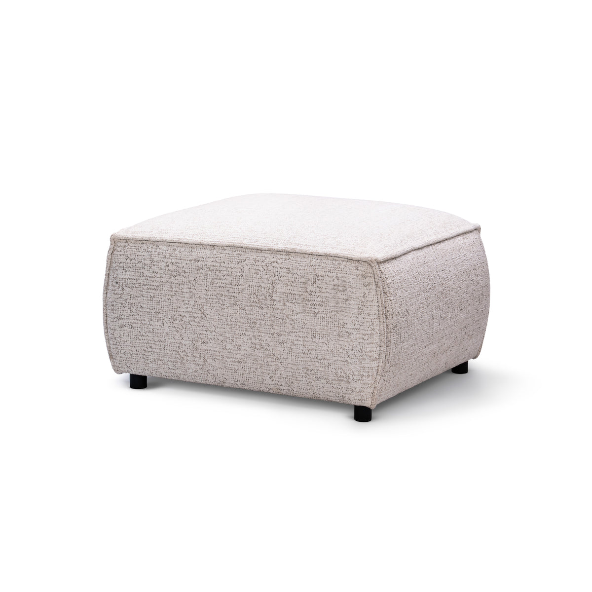 Puf 94 x 40 cm i moderne stil | BRICK Porcelænsbeige (BELLA 05)