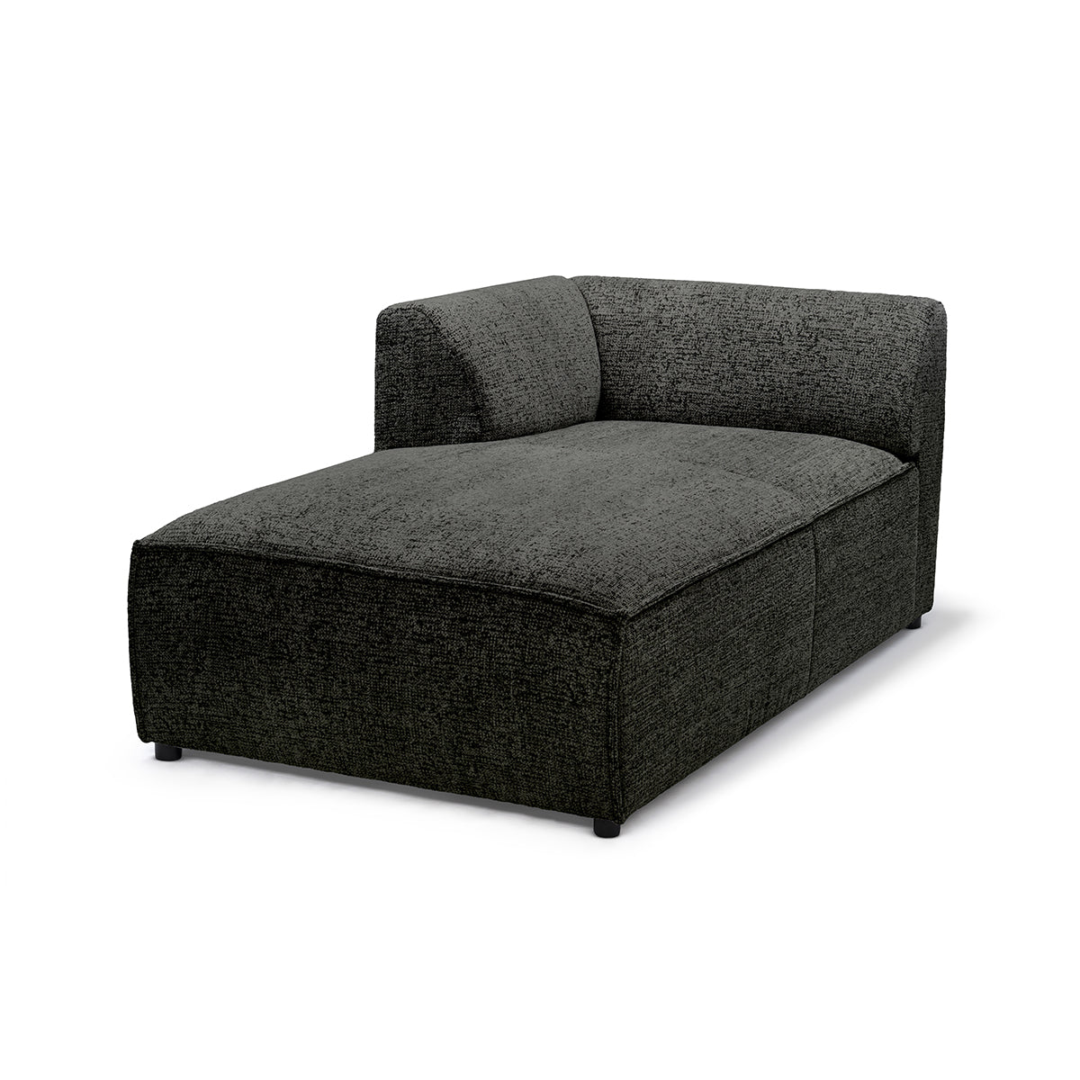 Sofa modułowa BRICK Moduł L Lewo Bazaltowy Popiół (BELLA 20)