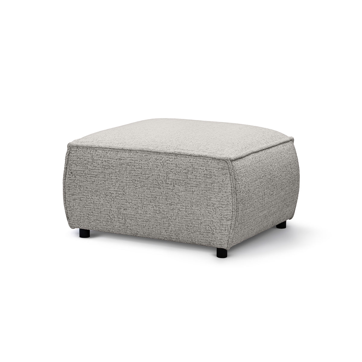 Puf 94 x 40 cm i moderne stil | BRICK Dæmpet Beige (BELLA 55)