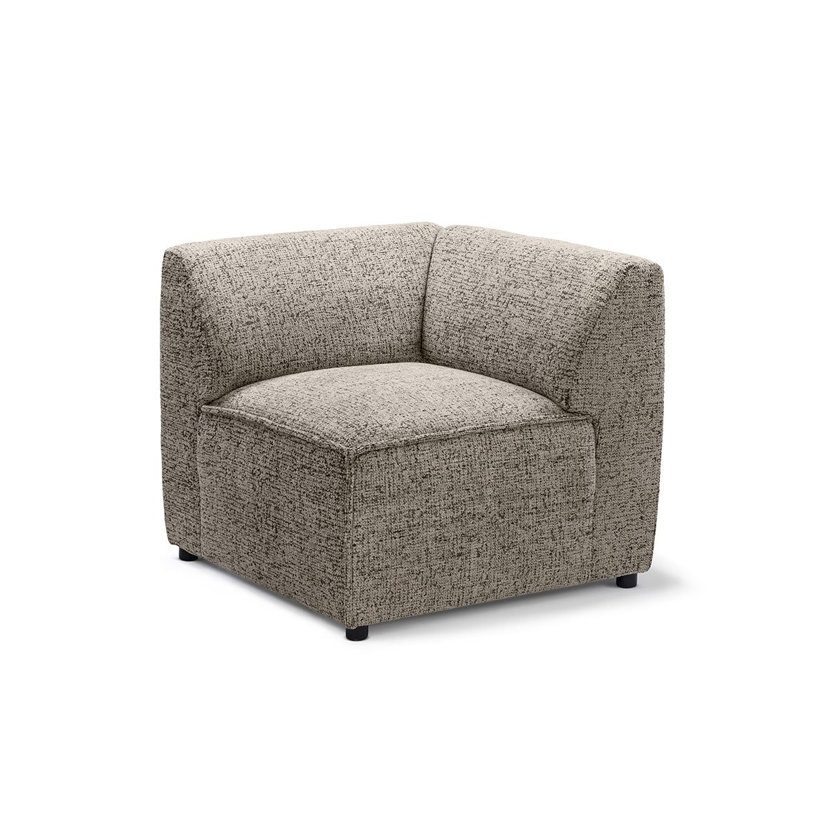 Sofa modułowa BRICK Moduł M Lewo Zgaszony Len (BELLA 60)