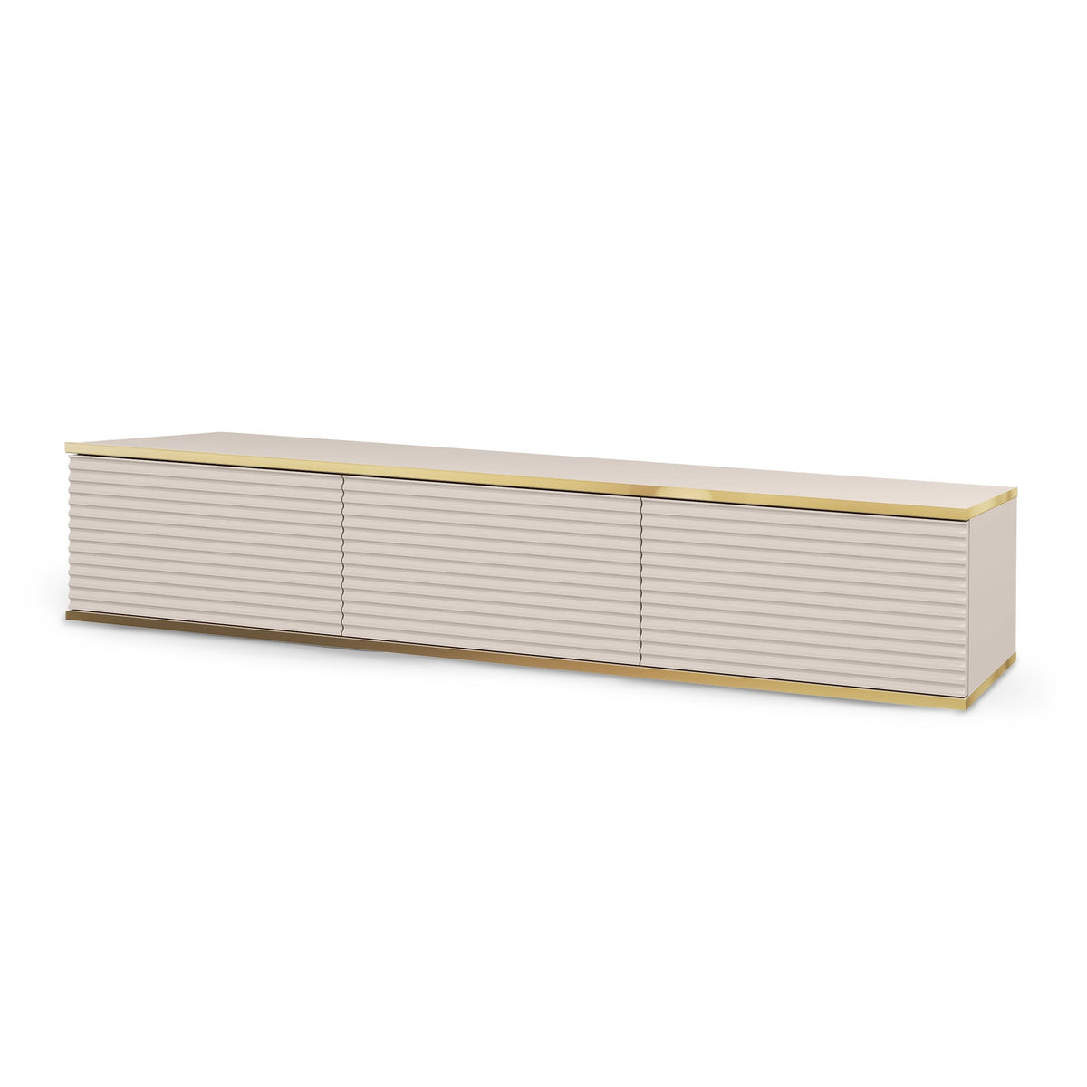 Meva TV-bord 175x30 med gyldne detaljer – billede 3
