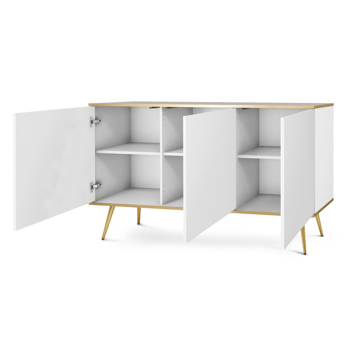 Meva-kommode 160x85 i glamour-stil – billede 11