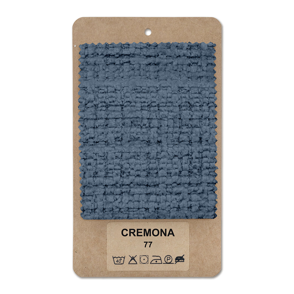 Próbnik tkanin CREMONA Granitowy Błękit (CREMONA 77)