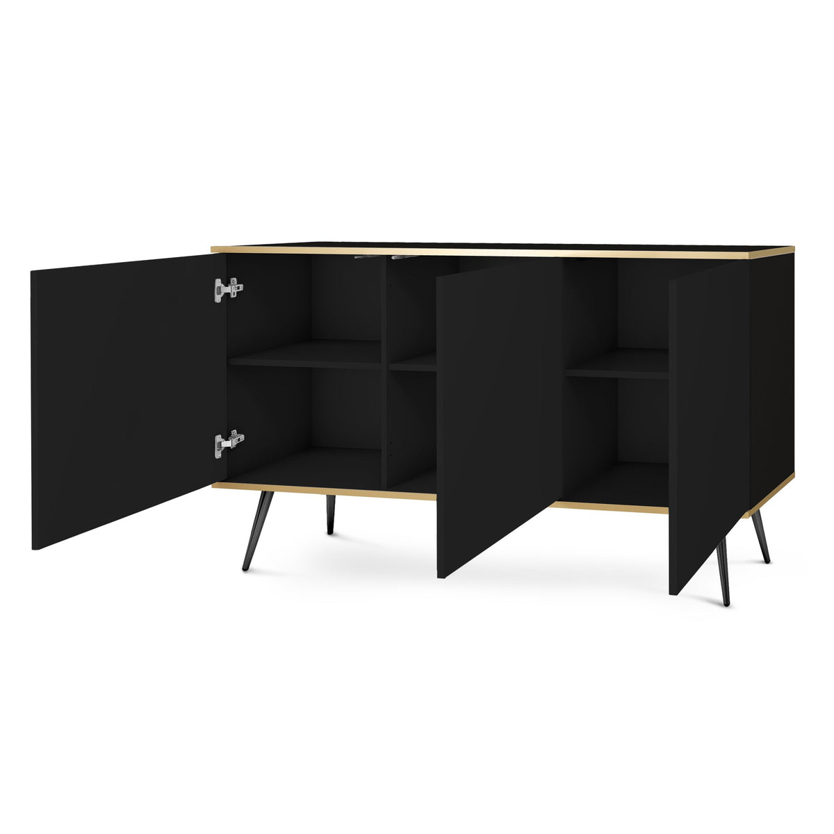 Meva-kommode 160x85 i glamour-stil – billede 14