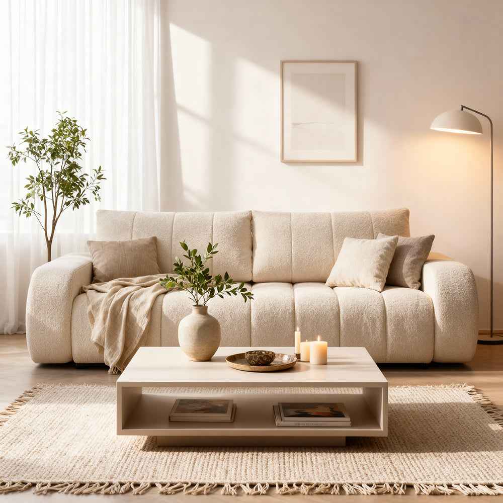 Baloa 3-personers sovesofa, 144x200, i skandinavisk stil – i indretningen