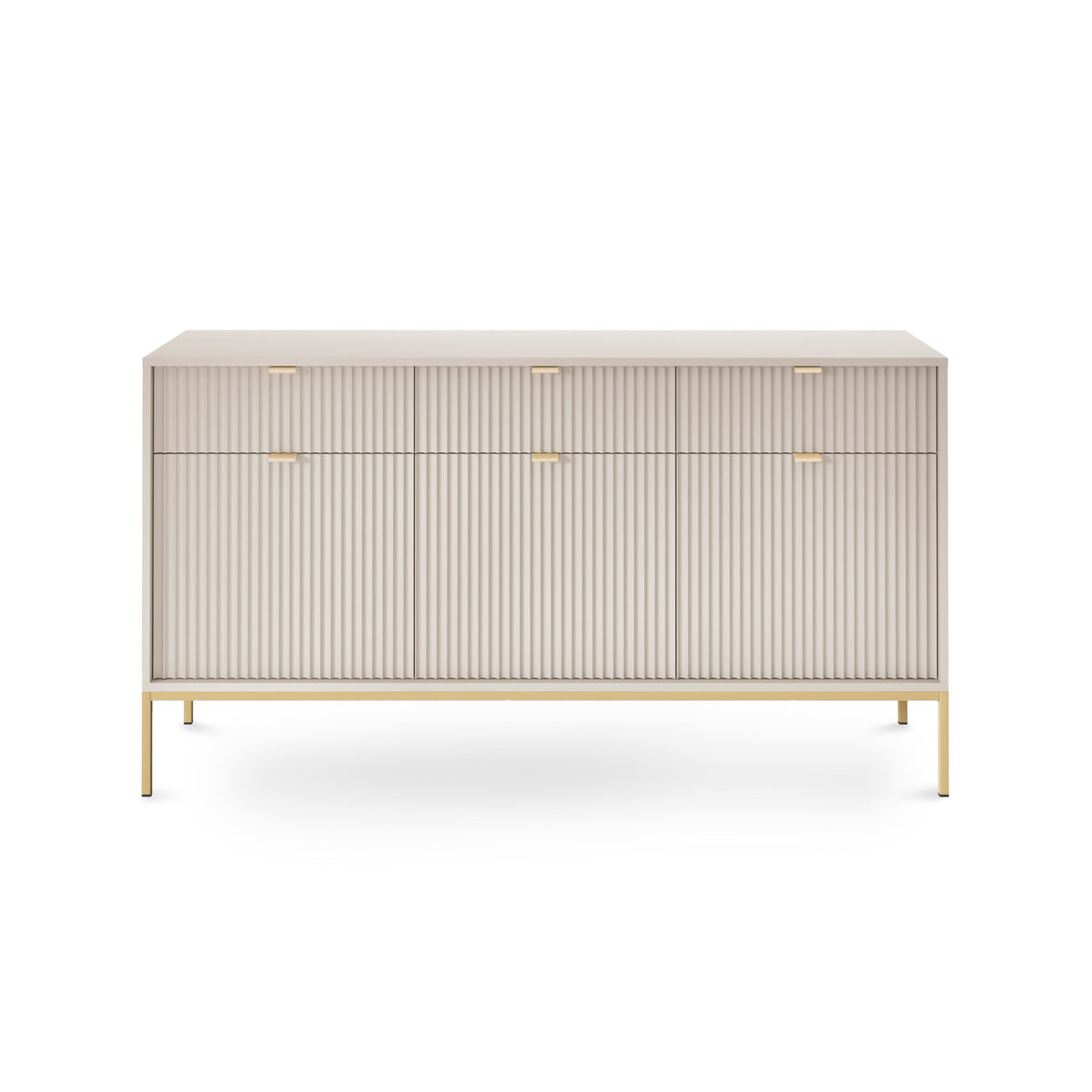 Roza-kommode 154x83 i glamour-stil – billede 3
