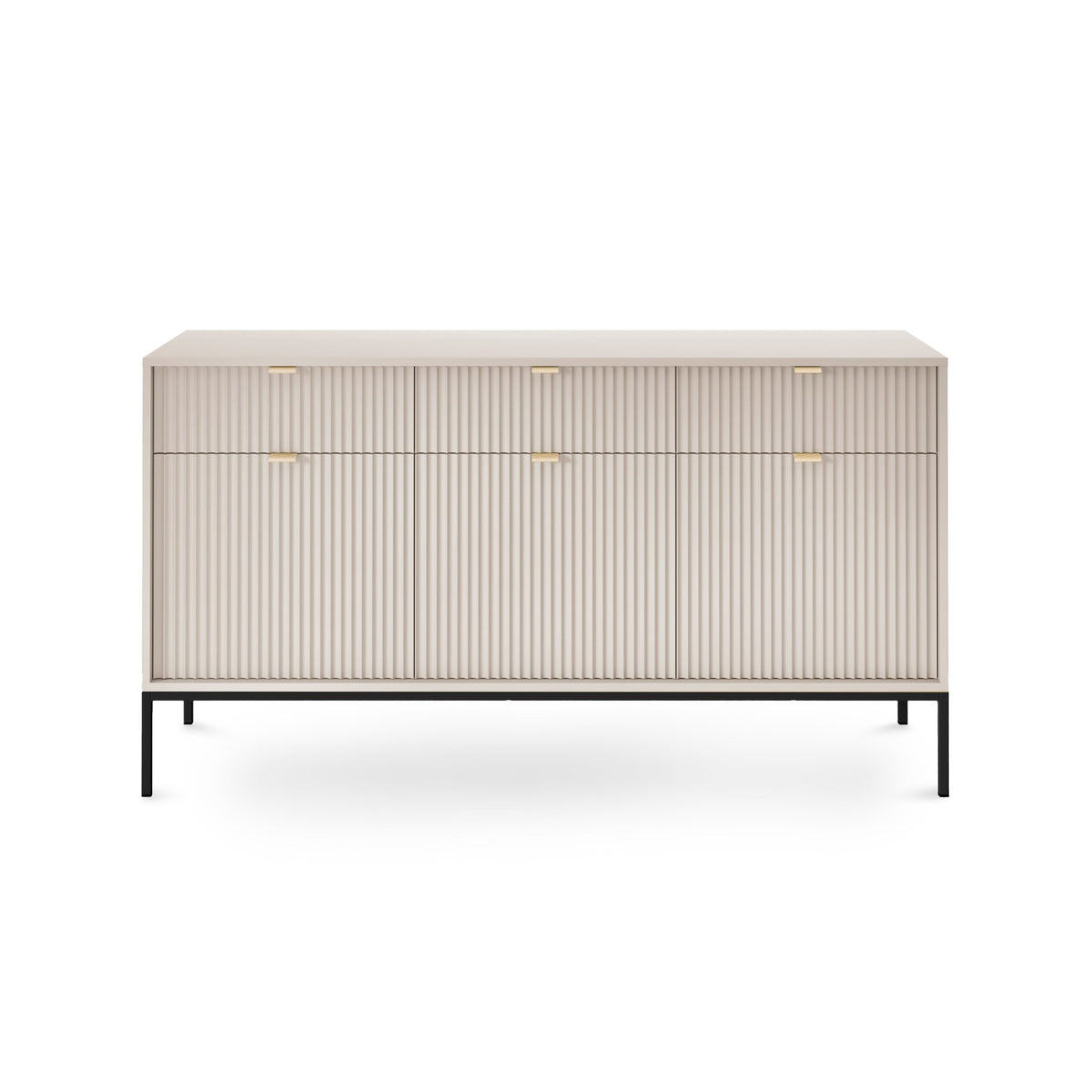 Roza-kommode 154x83 i glamour-stil – billede 6