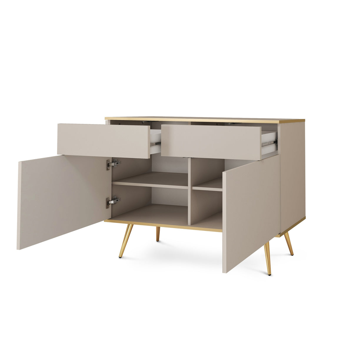 Meva-kommode 107x85 i glamour-stil – billede 3