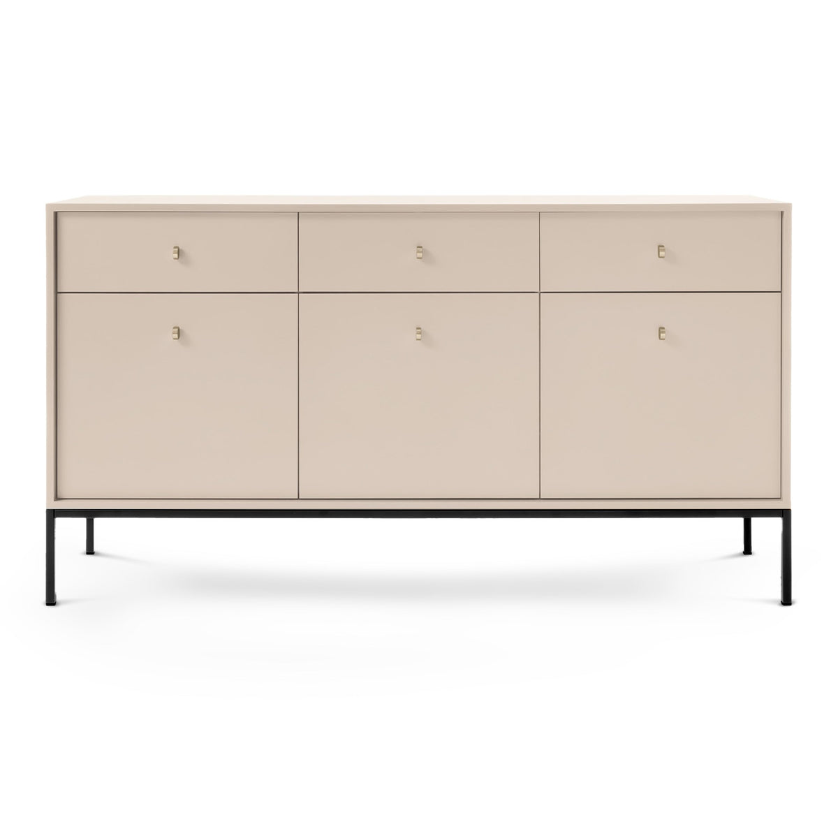 Kviat-kommode 154x84 i vintage-stil – billede 5