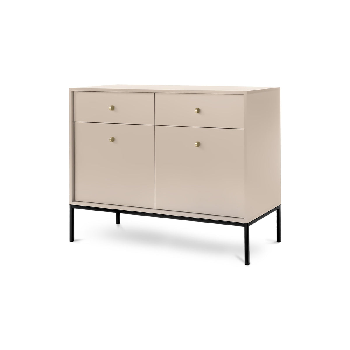 Kviat-kommode 104x84 i vintage-stil – billede 4