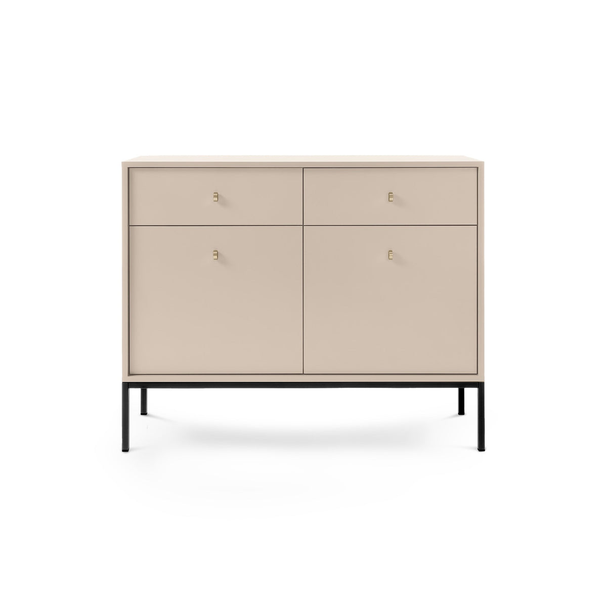 Kviat-kommode 104x84 i vintage-stil – billede 5
