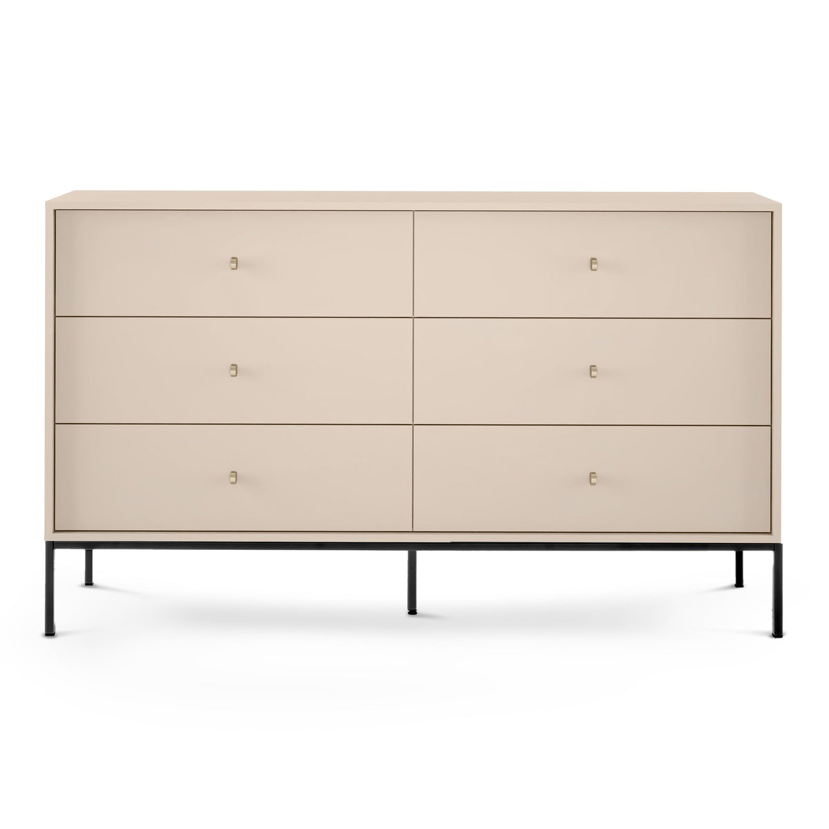 Kviat-kommode 154x89 i vintage-stil – billede 5