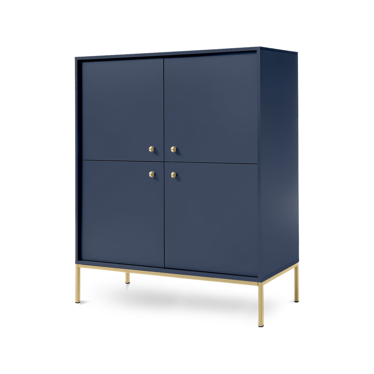 Kviat-kommode 104x126 i vintage-stil – billede 9